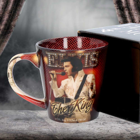 Elvis Presley The King Ceramic Mug: 1 - Mugs By Elvis Presley