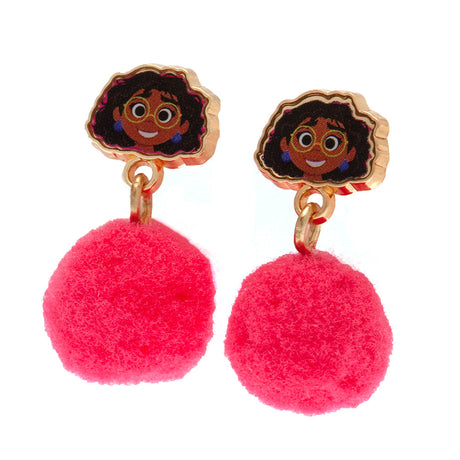 Encanto Pom Pom Mirabel Stud Earrings: 1 - Jewellery By Encanto