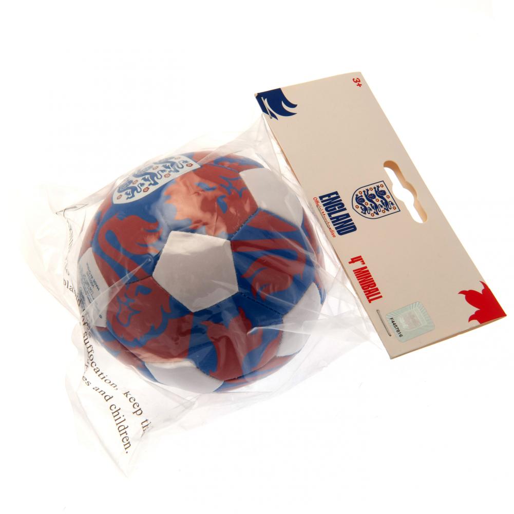 England FA Mini Soft Ball 4 Inch: 3 - Balls By England