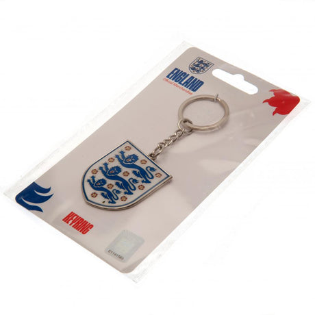 England FA Metal Crest Keyring: 3 - Keyrings By England