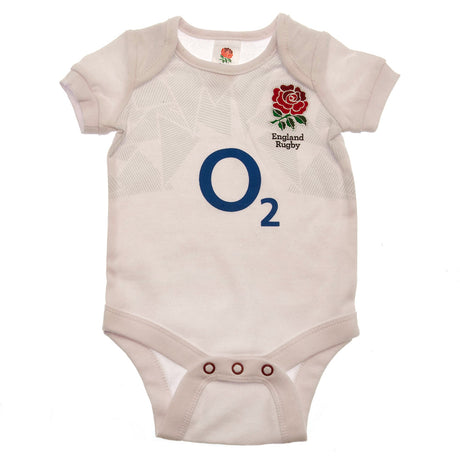 England RFU 2 Pack Bodysuit 0/3 mths PC: 2 - Baby Clothing By Gift Moments