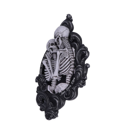 And Even Then Skeleton Wall Plaque 39cm: 3 - Wall Hanging Sculptures By NN Designs