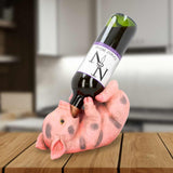 Pink Pig Piglet Guzzler Wine Bottle Holder - Guzzlers & Wine Bottle Holders at Gift Moments