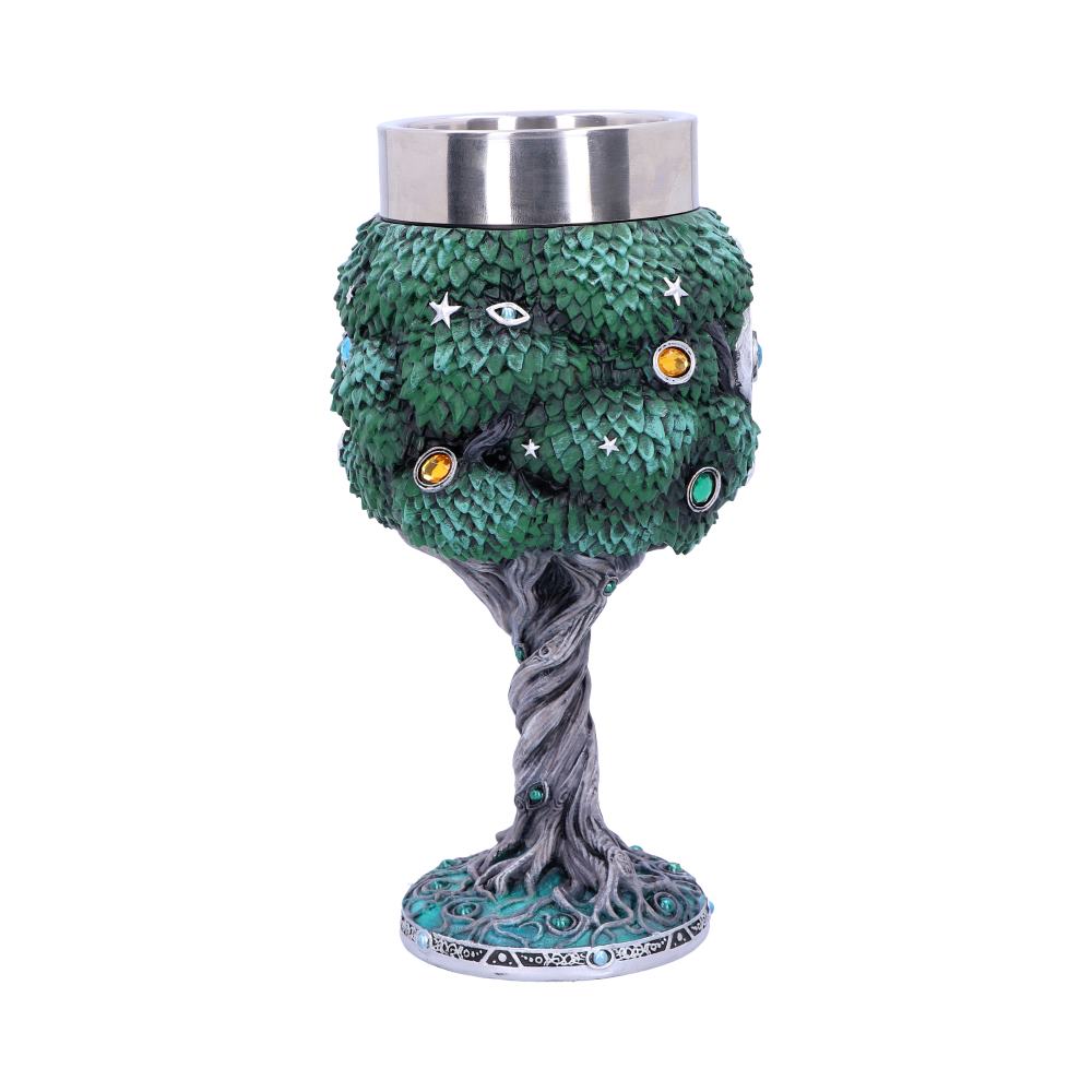 Exclusive Tree of Life Nature Goblet Wine Glass: 5 - Goblets & Chalices By Luna Lakota