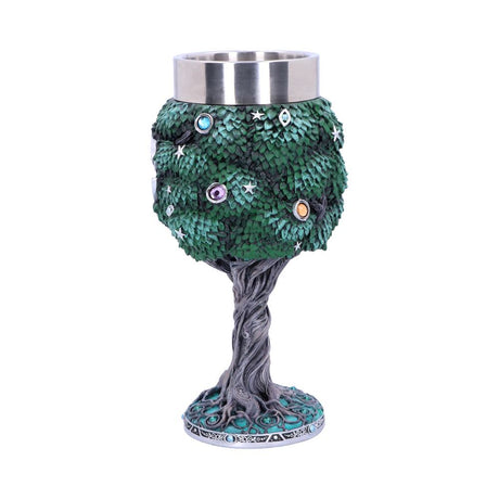 Exclusive Tree of Life Nature Goblet Wine Glass: 3 - Goblets & Chalices By Luna Lakota