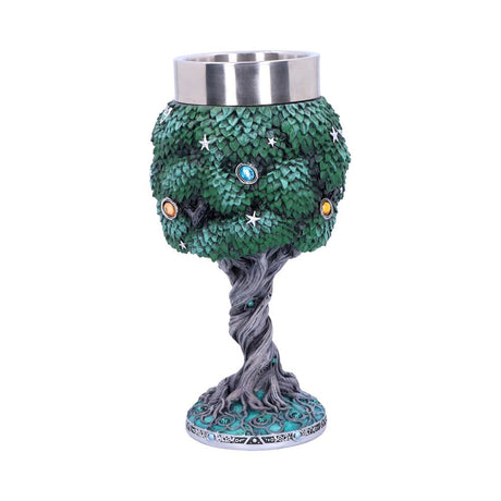 Exclusive Tree of Life Nature Goblet Wine Glass: 4 - Goblets & Chalices By Luna Lakota