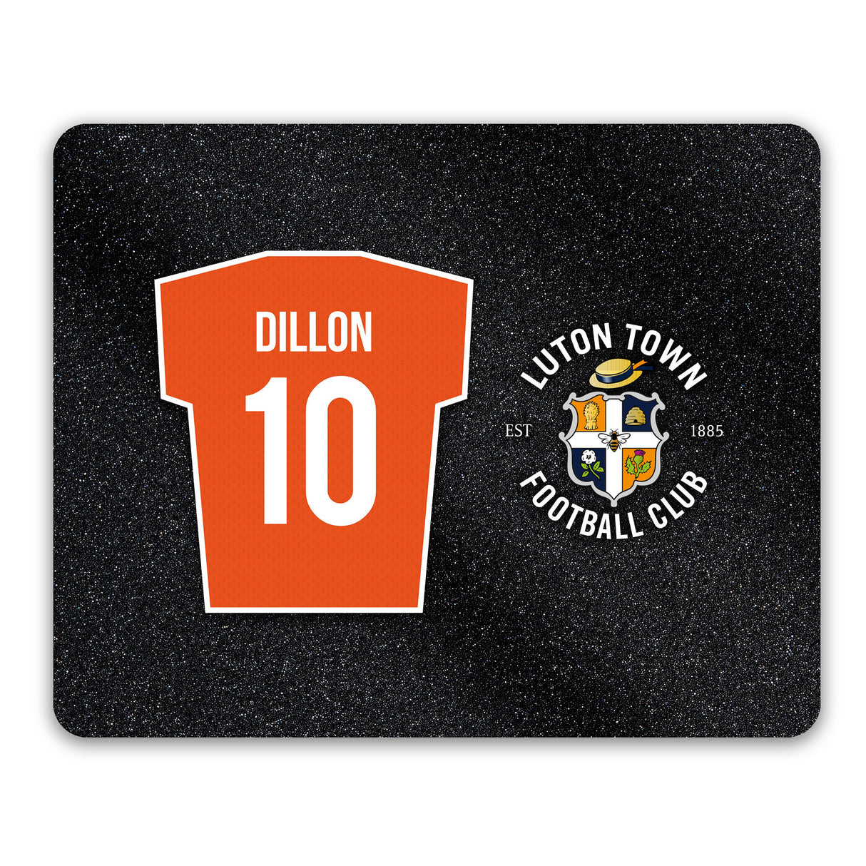 Personalised Luton Town FC Shirt Mouse Mat - Tech Accessories at Gift Moments