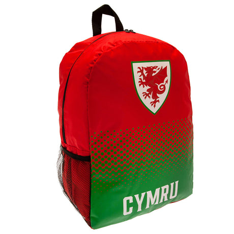 FA Wales Crest Backpack - Fade Design: 3 - Bags By Wales