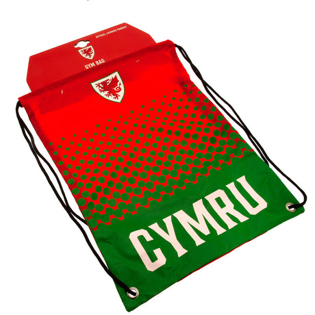 FA Wales Fade Design Gym Bag: 2 - Bags By Wales