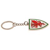 FA Wales Crest Keyring: 3 - Keyrings By Wales