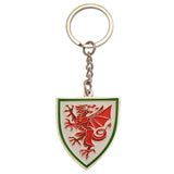 FA Wales Crest Keyring: 2 - Keyrings By Wales