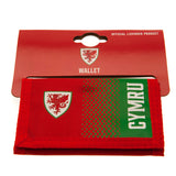 FA Wales Crest Nylon Wallet: 4 - Wallets By Wales