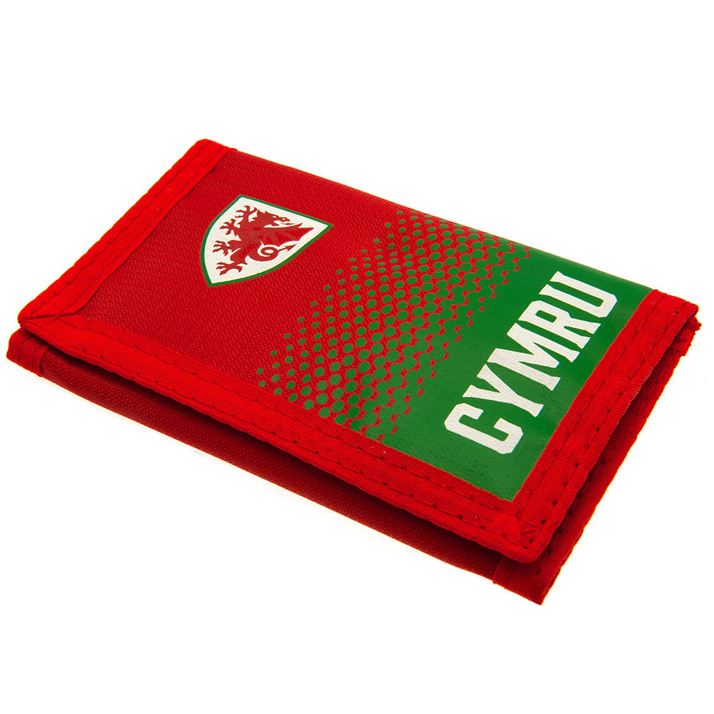 FA Wales Crest Nylon Wallet: 1 - Wallets By Wales