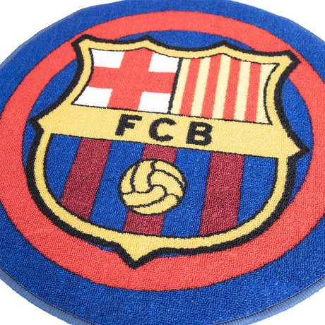 FC Barcelona Crest Circle Rug: 1 - Bedroom By Barcelona