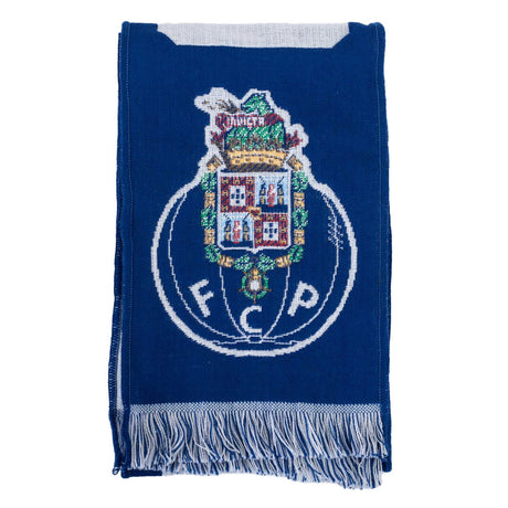 FC Porto Knitted Scarf with Fringe: 4 - Scarves By Porto