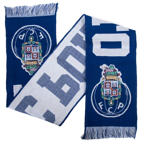 FC Porto Knitted Scarf with Fringe: 3 - Scarves By Porto