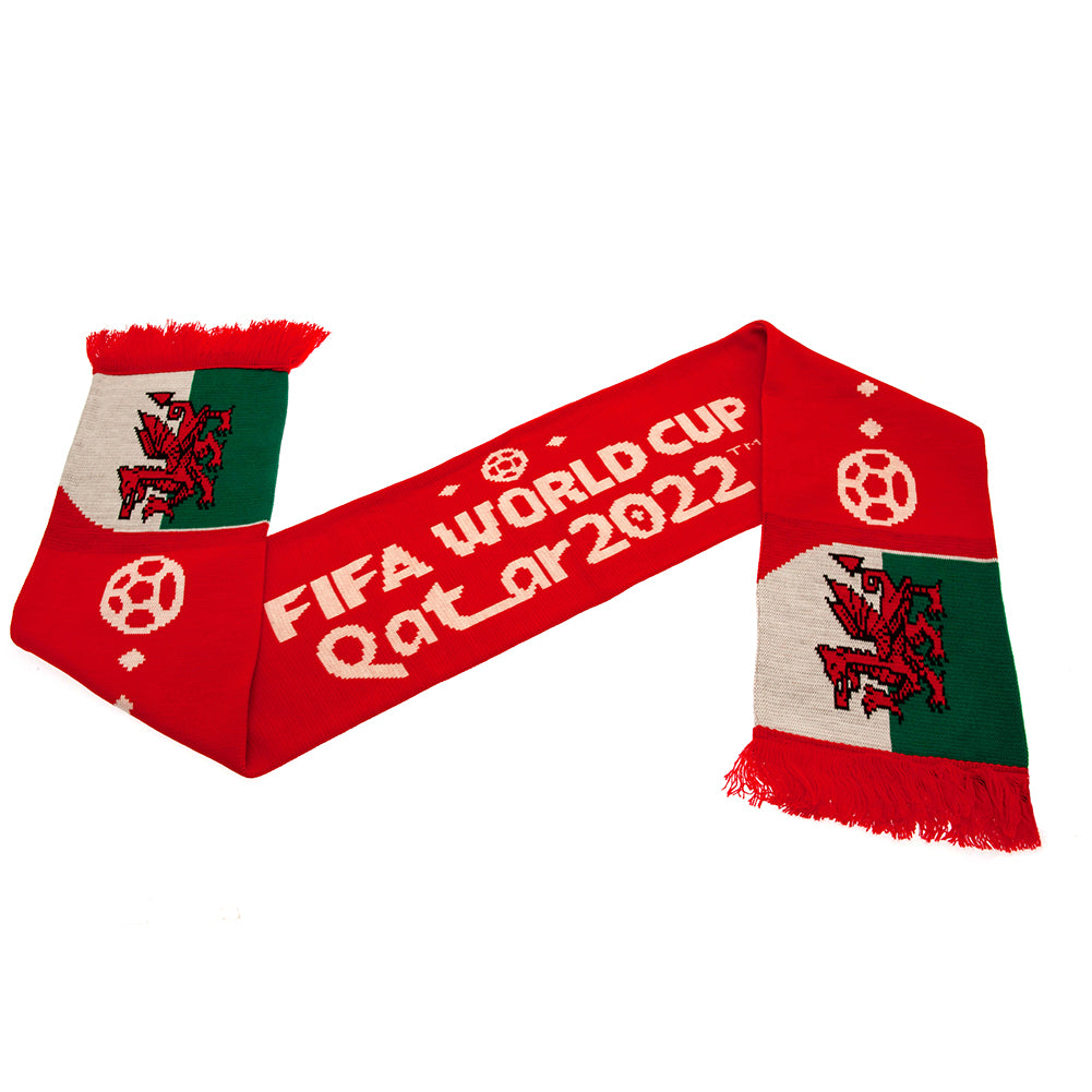 Wales FIFA World Cup 2022 Scarf: 3 - Flags & Banners By Wales