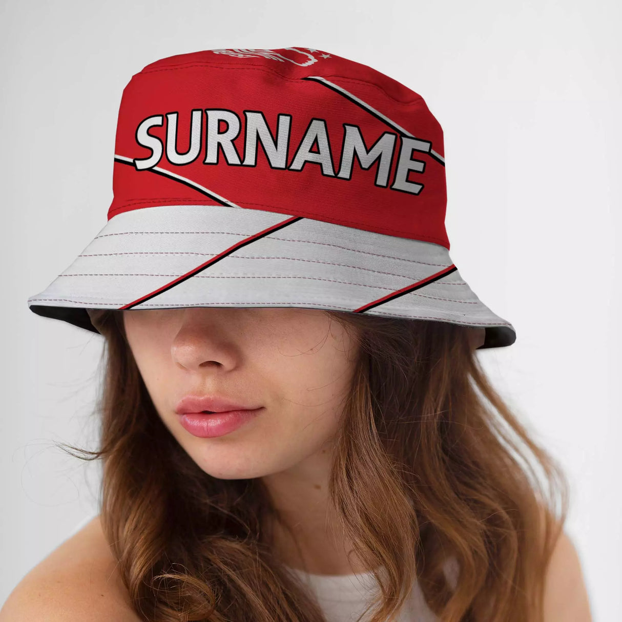 Personalised Nottingham Forest FC Name Bucket Hat - Caps & Hats at Gift Moments