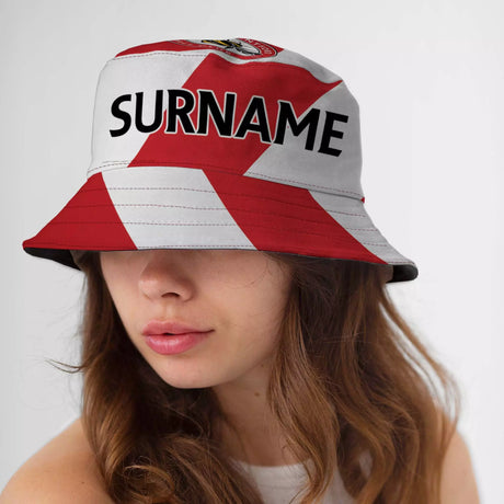 Personalised Brentford FC Name Bucket Hat - Caps & Hats at Gift Moments