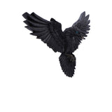 Flight of the Raven Wall Hanging Decoration: 5 - Wall Hanging Sculptures By NN Designs