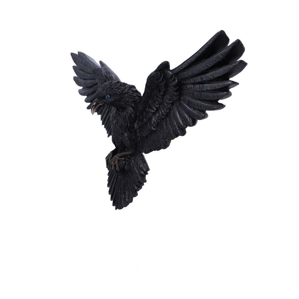 Flight of the Raven Wall Hanging Decoration: 3 - Wall Hanging Sculptures By NN Designs