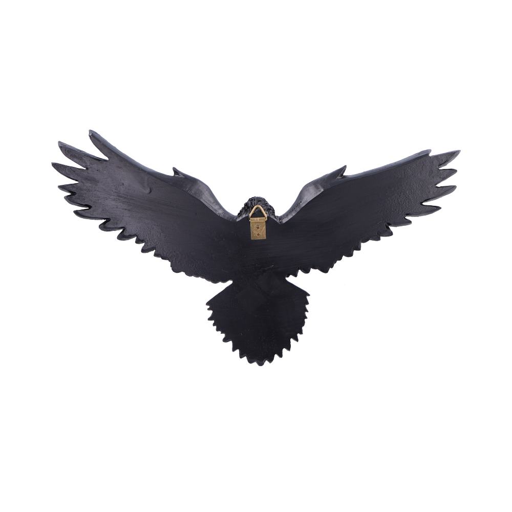 Flight of the Raven Wall Hanging Decoration: 4 - Wall Hanging Sculptures By NN Designs