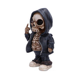 Flip the Bird A Bold and Rebellious Street Art Inspired Reaper Figurine: 3 - Figurines Medium (15-29cm) By NN Designs