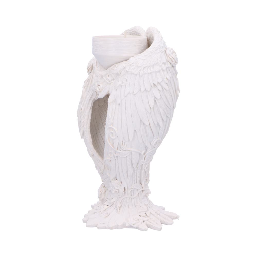 Floral Angel Wings Tea Light Holder: 3 - Candles & Holders By NN Designs