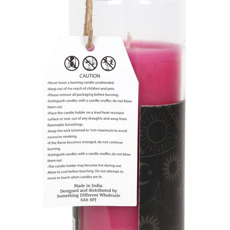 Floral Friendship Spell Tube Candle: 2 - Candles By Gift Moments