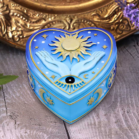 Fortunes of the Sun Palmistry Box 15.5cm: 1 - Boxes By Gift Moments