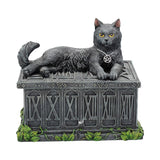 Fortune’s Watcher Cat Familiar Tarot Box: 2 - Boxes By NN Designs