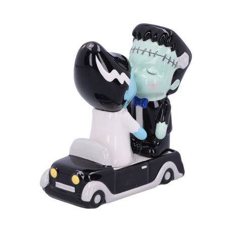 Frankenstein and His Bride Salt and Pepper Shakers 11.4cm: 3 - Salt & Pepper Shakers By Gift Moments