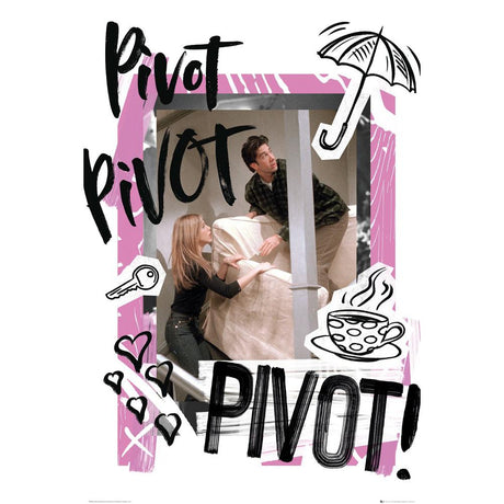 Friends Poster Pivot 223 - Iconic Scene: 1 - Posters By Friends