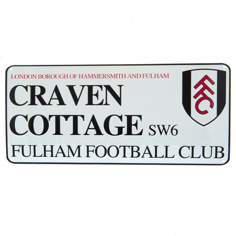 Fulham FC Street Sign: 1 - Signs & Plaques By Fulham