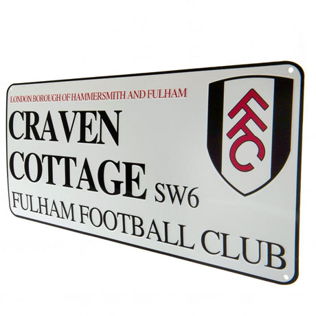 Fulham FC Street Sign: 3 - Signs & Plaques By Fulham