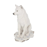 White Ghost Wolf Figurine Ornament - Figures & Collectables at Gift Moments