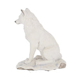 White Ghost Wolf Figurine Ornament - Figures & Collectables at Gift Moments