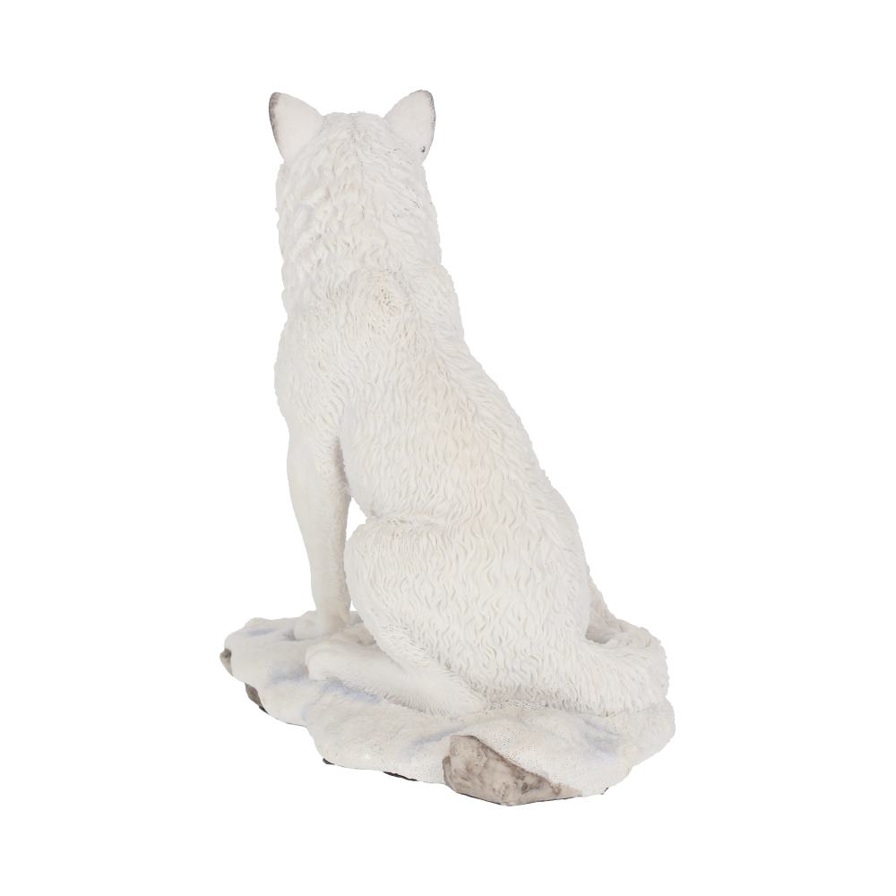 White Ghost Wolf Figurine Ornament - Figures & Collectables at Gift Moments