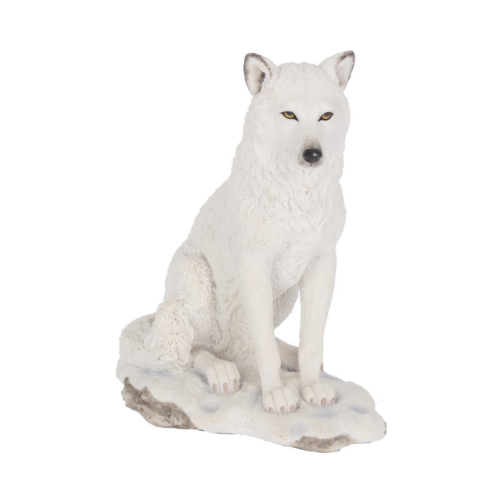 White Ghost Wolf Figurine Ornament Default Title - Figures & Collectables at Gift Moments