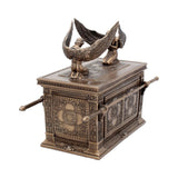 Bronzed Ark of the Covenant With Winged Cherrubs 28cm - Boxes at Gift Moments