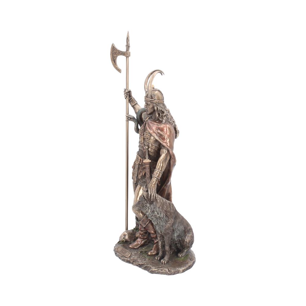 Bronzed Loki-Norse Trickster God Figurine 35cm - Figures & Collectables at Gift Moments