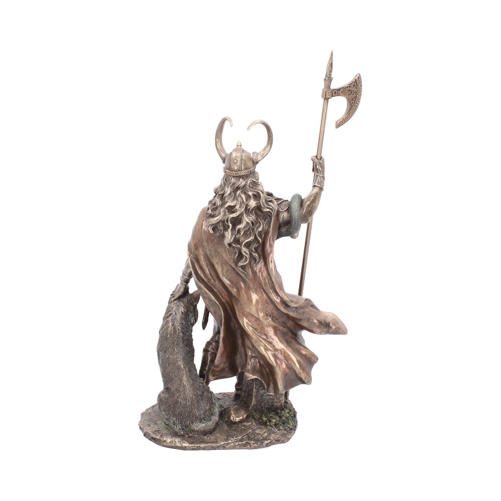 Bronzed Loki-Norse Trickster God Figurine 35cm - Figures & Collectables at Gift Moments