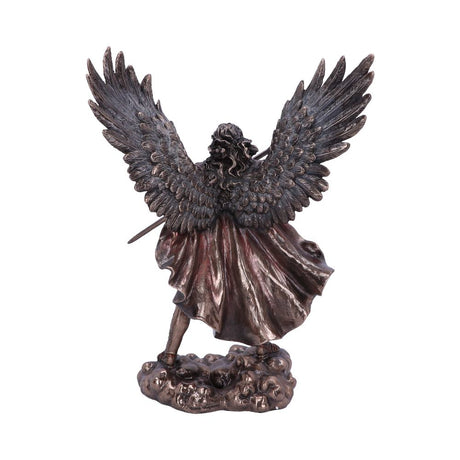 Bronze Saint Michael the Defender Archangel Figurine - Figures & Collectables at Gift Moments