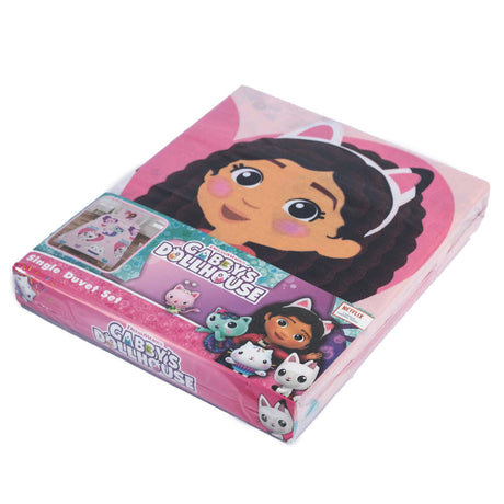 Gabby’s Dollhouse Hugs Single Duvet Set: 4 - Bedroom By Gabby’s Dollhouse