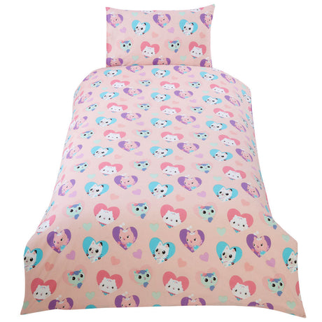 Gabby’s Dollhouse Hugs Single Duvet Set: 2 - Bedroom By Gabby’s Dollhouse