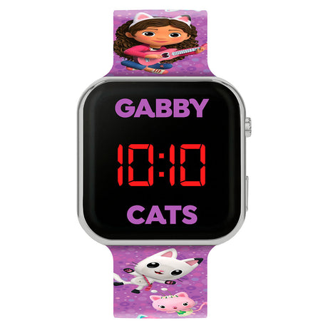 Gabby’s Dollhouse Junior LED Digital Watch: 1 - Watches By Gabby’s Dollhouse