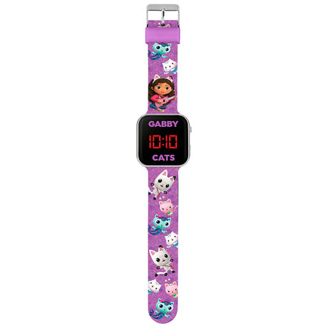 Gabby’s Dollhouse Junior LED Digital Watch: 2 - Watches By Gabby’s Dollhouse