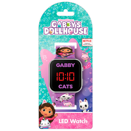 Gabby’s Dollhouse Junior LED Digital Watch: 3 - Watches By Gabby’s Dollhouse