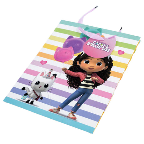 Gabby’s Dollhouse Medium Gift Bag: 3 - Gift Wrap & Bags By Gabby’s Dollhouse