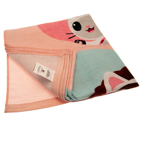 Gabby’s Dollhouse Velour Beach Towel: 2 - Towels By Gabby’s Dollhouse